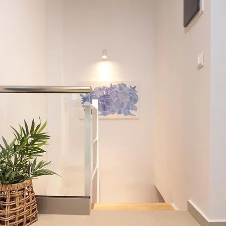 Blue & White Velvet 20m From The Apartment *